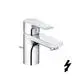 KLUDI-ZENTA-SL-Waschtisch-EHM-75mm-Ablaufgarnitur-fuer-drucklose-Speicher-chrom-482770565 gallery number 1